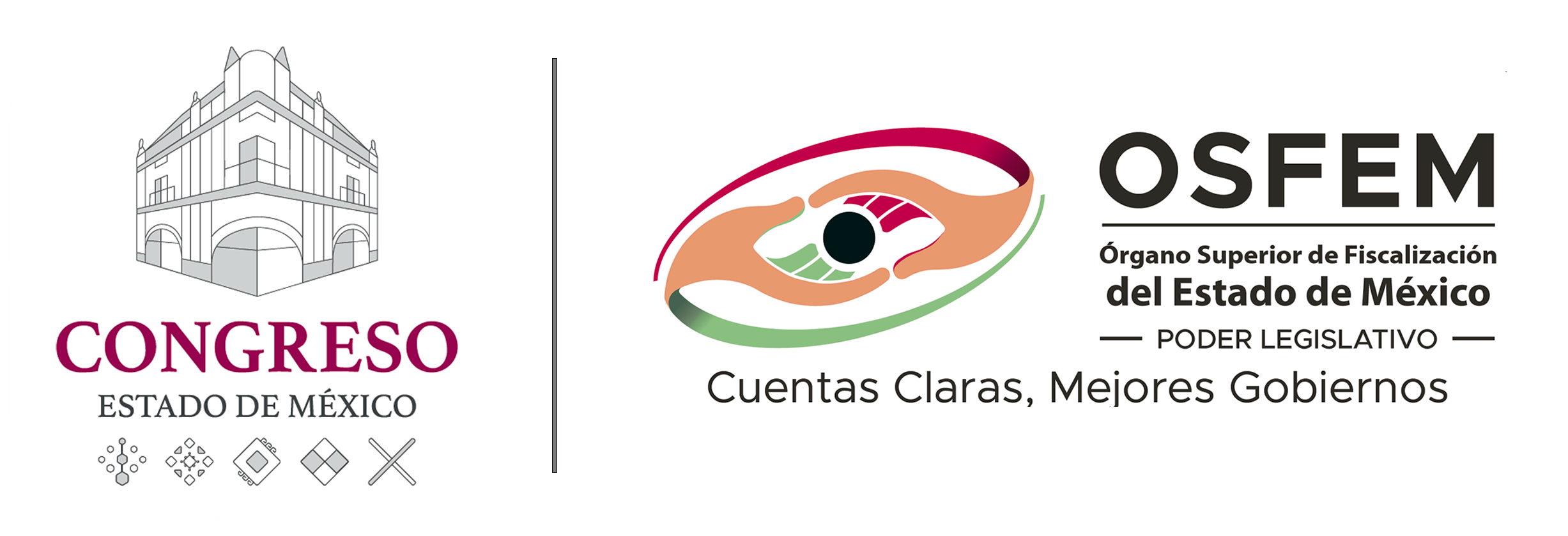 Logo Legislatura y OSFEM