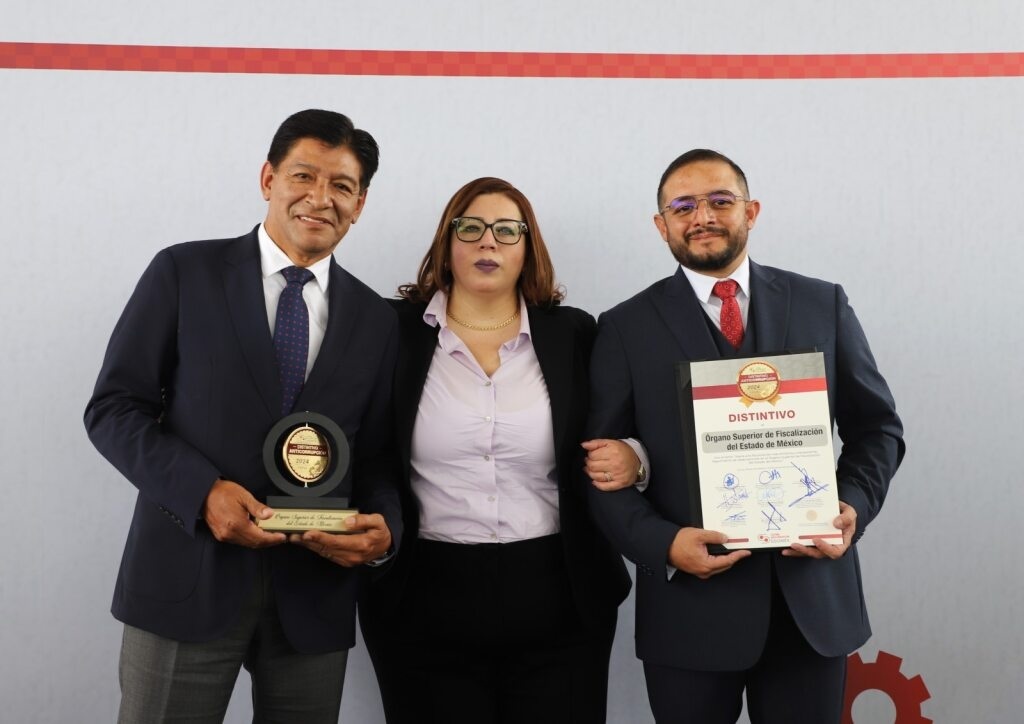 OSFEM, galardonado con el Distintivo Anticorrupción del SAEMM